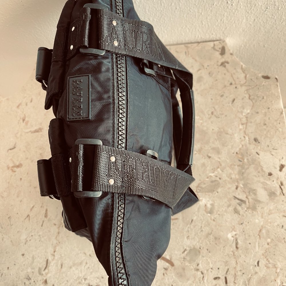 RALPH LAUREN hand bag Black textile fibers hand bag - Picture 5 of 16